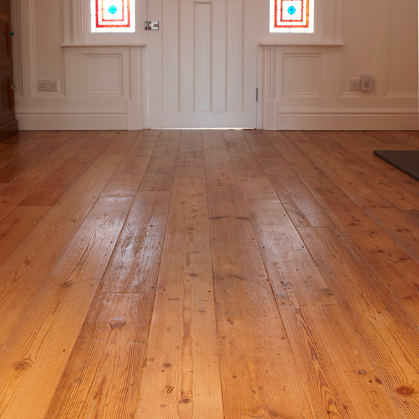 Reclaimed 20th century Pine floorboards